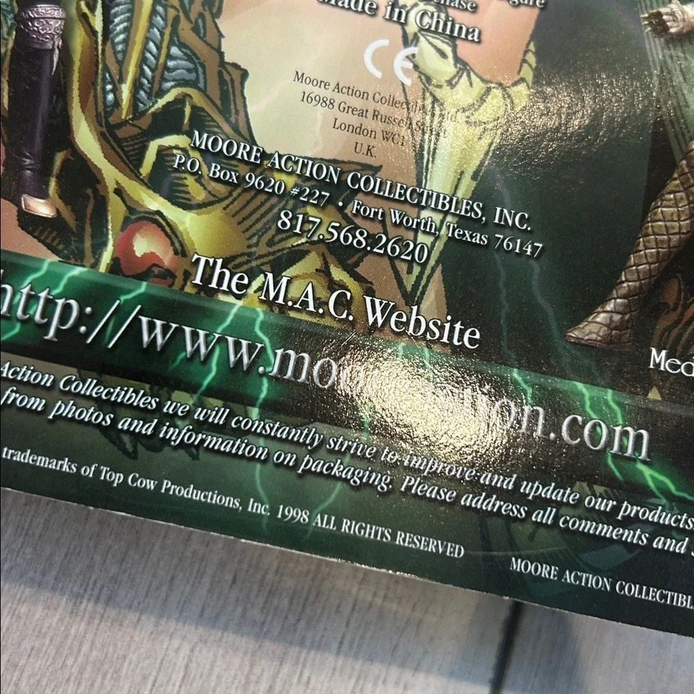 Vintage 1998 Witchblade Sara Pezzini Moore Action figure Collectables NIB